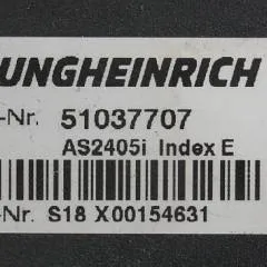 Jungheinrich 51037707 | Rij regeling driving controller AS2405i index E Sw. 1,31 51062370 from EJE C20 year 2012 sn. S18X00154631