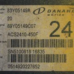 Jungheinrich 50287976 | Controller EFG115 Danaher AC superdrive Type 83Y05149A ACS 2410-450F sn. 510061816835