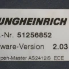 Jungheinrich 51226801 | Rij/hef/stuur regeling  drive/lift/steering controller AS2412 i S index A sn. S1AX00026504 for ECE220 year 2013