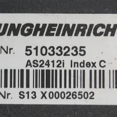 Jungheinrich 51033235 | Rij regeling Drive controller AS2412i index C Sw. 2,03 51067231 from ERE225 year 2011 sn. S13X00026502