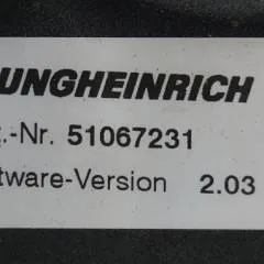 Jungheinrich 51033235 | Rij regeling Drive controller AS2412i index C Sw. 2,03 51067231 from ERE225 year 2011 sn. S13X00026502
