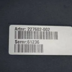 BT 227602-002 | Control board from RRE140 year 2009