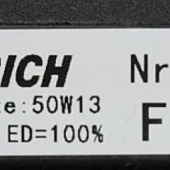 Jungheinrich 51208277 | Noodstop schakelaar Emergency disconnector 200A