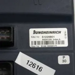 Jungheinrich 51226801 | Rij/hef/stuur regeling  drive/lift/steering controller AS2412 i S index A  Sw 2,03 51256852 sn. S1AX00026171 from ECE225 year 2013