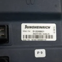 Jungheinrich 51226801 | Rij/hef/stuur regeling  drive/lift/steering controller AS2412 i S index A  Sw 2,03 51256852 sn. S1AX00026113 from ECE225 year 2013