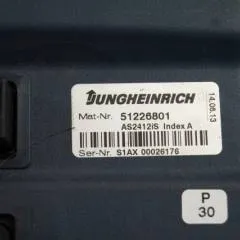 Jungheinrich 51226801 | Rij/hef/stuur regeling  drive/lift/steering controller AS2412 i S index A  Sw 2,03 51256852 sn. S1AX00026176 from ECE225 year 2013