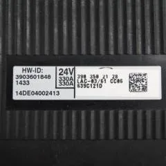 Linde 3903502128 | Rij/hef reging drive/lifting controller LAC 03/61 cc06 24V330A+330A sn. 639C121D from T20SP year 2014