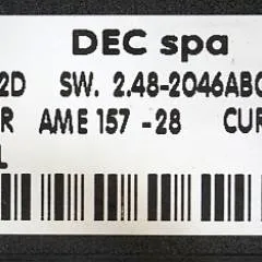 Dec 20000851 | Rij regeling Drive controller 24V typ 4QHF2D 24V/45A AME 157-28