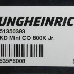 Jungheinrich 51350393 | Display KD mini Co 800K Jr. sn. 635F6008