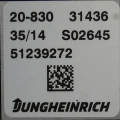 Jungheinrich 51239272 | rij hef stuur regeling drive lift steering controller EKS312 year 2014 sn. S 02645