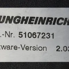 Jungheinrich 51033235 | Rij regeling Drive controller AS2412i index C Sw. 2,03 51067231 51092751 Sw. 1,06 from ERE225 year 2011 sn. S13X00024281