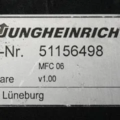 Jungheinrich 51156498 | MFC06 module Sw 1.00 from ECG214 year 2015
