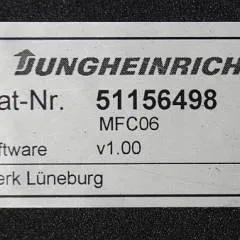 Jungheinrich 51156498 | MFC06 module Sw 1.00 from ECG214 year 2013