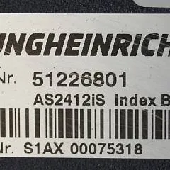 Jungheinrich 51226801 | Rij/hef/stuur regeling  drive/lift/steering controller AS2412 i S index B  sn. S1AX00075318 from ECD320 year 2016