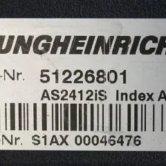 Jungheinrich 51226801 | Rij/hef/stuur regeling  drive/lift/steering controller AS2412 i S index A  Sw 1,04 51263516 sn. S1AX00046476 from ERE225 year 2014