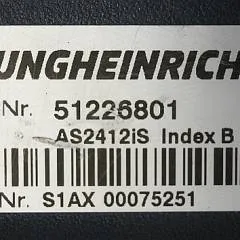 Jungheinrich 51226801 | Rij/hef/stuur regeling  drive/lift/steering controller AS2412 i S index B  sn. S1AX00075251 from ECD320L year 2016