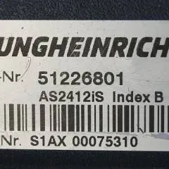 Jungheinrich 51226801 | Rij/hef/stuur regeling  drive/lift/steering controller AS2412 i S index B  sn. S1AX00075310 from ECD320L year 2016