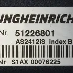 Jungheinrich 51226801 | Rij/hef/stuur regeling  drive/lift/steering controller AS2412 i S index B  sn. S1AX00076225 from ECD320L year 2016