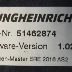 Jungheinrich 51226801 | Rij/hef/stuur regeling  drive/lift/steering controller AS2412 i S index C Sw 1,02 51462874 sn. S1AX00100822 from ECE 225 year 2017