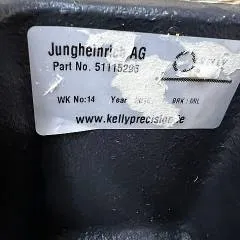 Jungheinrich 51116804 | Complete drive unit including 51066788 Brake 51492299 Motor 51116804 Transmission Tiller+Head from EMC-B10 Year 2016