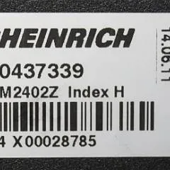 Jungheinrich 50437339 | Stuur regeling steering controller PM2402 Z Index H sn S14X 00028785 from ERE225 year 2011