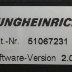 Jungheinrich 50437339 | Stuur regeling steering controller PM2402 Z Index H 51067231 SW 2,03 from ERE225  year 2010 sn S14X 10001257