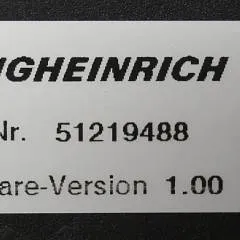 Jungheinrich 51197339 | Controller MFC06 51219488 Sw 1.00 sn. S1LX0 00105592 from ESE320 year 2017