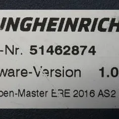 Jungheinrich 51226801 | Rij/hef/stuur regeling  drive/lift/steering controller AS2412 i S index C Sw 1,02 51462874 sn. S1AX00106021 from ERE 225 year 2017