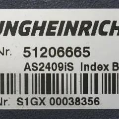 Jungheinrich 51206665 | Rij/hef regeling Drive/lift controller AS2409 i S Index B Sw. 1,00 51481546 from EJD118 year 2016 sn. S1GX00038356