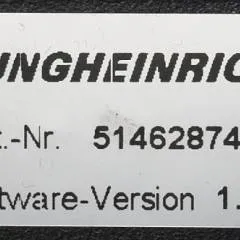 Jungheinrich 51226801 | Rij/hef/stuur regeling  drive/lift/steering controller AS2412 i S index D  Sw 1,09 51462874 sn. S1AX00186300 from ERE225 year 2017 drive plus