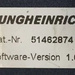 Jungheinrich 51226801 | Rij/hef/stuur regeling  drive/lift/steering controller AS2412 i S index C Sw 1,04 51462874 sn. S1AX10018745 from ERE 125 year 2019