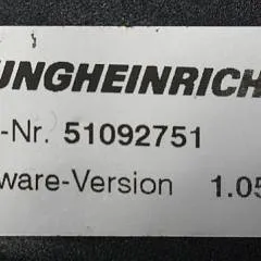 Jungheinrich 51033235 | Rij regeling Drive controller AS2412i  Sw. 1,05 51092751