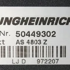 Jungheinrich 50449302 | Stuur regeling Controller AS4803 Z sn.LJD972207 from ETV214 year 2008