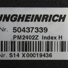 Jungheinrich 50437339 | Stuur regeling steering controller PM2402 Z Index H sn S14X 00019436from ERE225