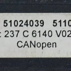 Jungheinrich 51024039 | Codekey Can Open Cancode 51106488 sn. 237C6140 V020400