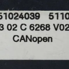 Jungheinrich 51024039 | Codekey Can Open Cancode 51106488 sn. 302C6268 V020400