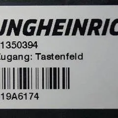 Jungheinrich 51350394 | Code key sn. 719A6174