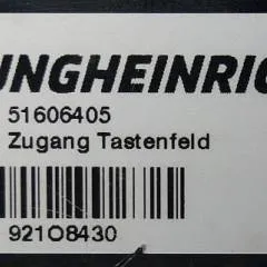 Jungheinrich 51606405 | Code key sn. 921O8430