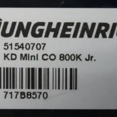 Jungheinrich 51540707 | Display KD mini Co 800K Jr. sn. 717B8570