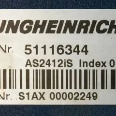 Jungheinrich 51116344 | Rij/hef/stuur regeling  drive/lift/steering controller AS2412 i S index O Sw 1,06 51159600 from ERD220 year 2011 sn. S1AX00002249