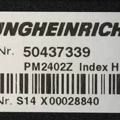 Jungheinrich 50437339 | Stuur regeling steering controller PM2402 Z Index H  sn S14X 00028840 from EKS110 year 2011