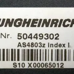 Jungheinrich 50449302 | Stuur regeling Controller AS4803 Z index I sn. S10X00065012 from ESE420 year 2018