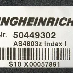 Jungheinrich 50449302 | Stuur regeling Controller AS4803 Z index I sn. S10X00057891 from ESE533 year 2015