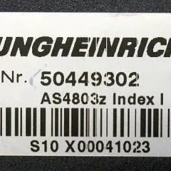 Jungheinrich 50449302 | Stuur regeling Controller AS4803 Z index I sn. S10X00041023 from ESE533 year 2012