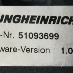 Jungheinrich 51037594 | Rij/hef regeling Drive/lift controller AS2409 i k index B Sw. 1,03 51093699 sn. S12X00051209