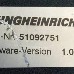 Jungheinrich 51033235 | Rij regeling Drive controller AS2412i index C Sw. 1,06 51092751 Sw. 2,03 51067231 from ERE225 year 2011 sn. S13X00022226