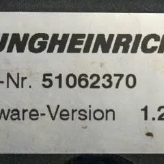 Jungheinrich 51037707 | Rij regeling driving controller AS2405i index E Sw. 1,28 51062370 sn. S18X00068776 from EJE120 year 2013