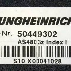 Jungheinrich 50449302 | Stuur regeling Controller AS4803 Z index I sn. S10X00041028 from ESE533 year 2012