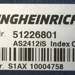 Jungheinrich 51226801 | Rij/hef/stuur regeling  drive/lift/steering controller AS2412 i S index C Sw 1,02 51462874 sn. S1AX10004758 from ERE 225 year 2017