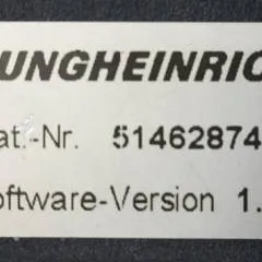 Jungheinrich 51226801 | Rij/hef/stuur regeling  drive/lift/steering controller AS2412 i S index D  Sw 1,06 51462874 sn. S1AX00153818 from ERE225 year 2018